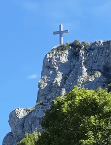 Photo de la Croix du Nivolet à Aix les Bains.